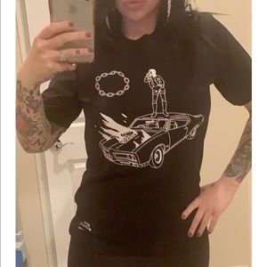 NWT black DIESEL tee